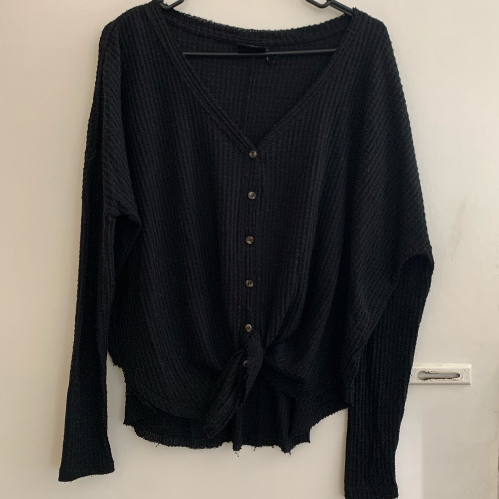 Black sweater